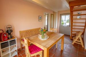 Posezení v ubytování Ferienhaus Utkiek