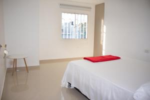 Postel nebo postele na pokoji v ubytování Apartamento en Valledupar - Casa Canaán