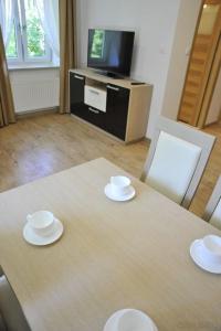 Telewizja i/lub zestaw kina domowego w obiekcie Apartamenty Watra
