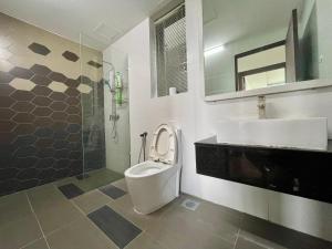 Ένα μπάνιο στο DS Vivacitymall Jazz Suite 1101