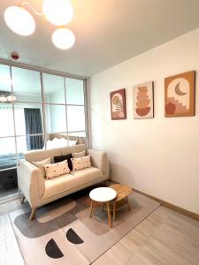 Χώρος καθιστικού στο Parima Space - Cozy & newly renovated