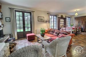 Posezení v ubytování Du corps de garde