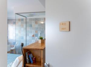 Postel nebo postele na pokoji v ubytování Dimora EFFE - Eco B&B