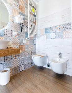 Koupelna v ubytování Dimora EFFE - Eco B&B