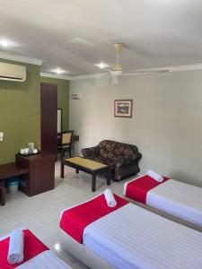 Bayu View Hotel Klang客房内的一张或多张床位