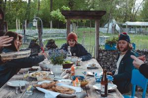 Hostia v ubytovaní Getreidekasten auf einer Lamafarm