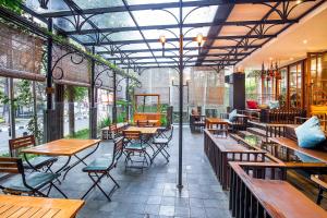 Istumisnurk majutusasutuses THE 1O1 Bandung Dago