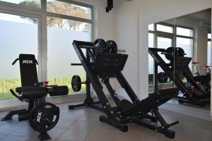 Fitness centrum a/nebo fitness zařízení v ubytování Parkhotel Montigeto