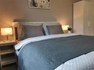 Postel nebo postele na pokoji v ubytování APARTMÁN POHODA