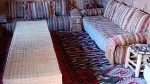 A seating area at Dar Yaya