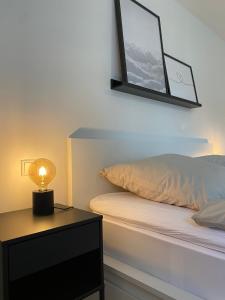 Postel nebo postele na pokoji v ubytování Ferienwohnung Niederbuchner