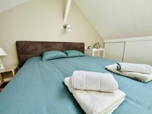 Posteľ alebo postele v izbe v ubytovaní Superbe appartement Emplacement exceptionnel cœur des Sables - 4 pers