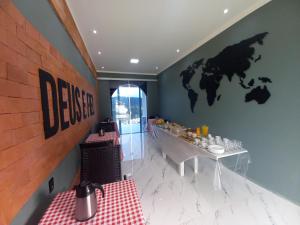 Restavracija oz. druge možnosti za prehrano v nastanitvi Pousada & Hotel Fazenda Segredo Das Águas
