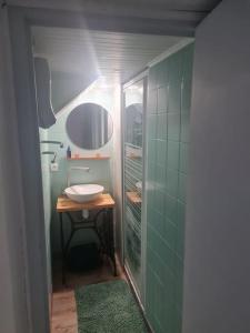 Koupelna v ubytování studio centre ville