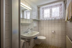 Koupelna v ubytování Haus Mühlenheim