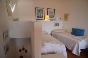 Ένα ή περισσότερα κρεβάτια σε δωμάτιο στο Casa Annamaria