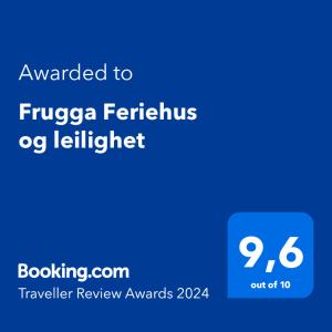 Gallery image of Frugga Feriehus og leilighet in Straumsjøen