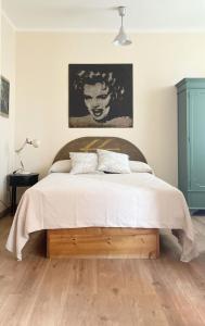 Llit o llits en una habitació de VISTA - Studio with terrace & islands view