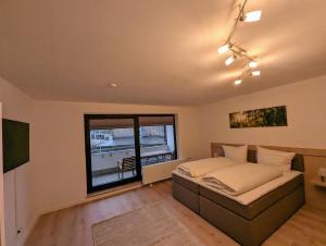 Ένα ή περισσότερα κρεβάτια σε δωμάτιο στο Brocken