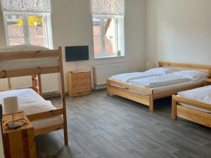 Postel nebo postele na pokoji v ubytování Spacious holiday home with barbecue