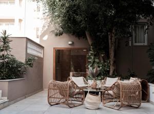 Troulis Apart-Hotel的休息区