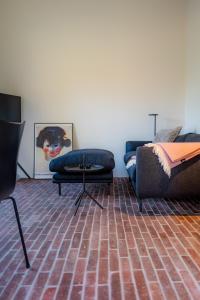 Ruang duduk di AMTENBRINKSHOF Appartements