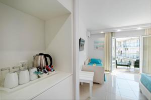 Istumisnurk majutusasutuses Palotel Design Gouvia
