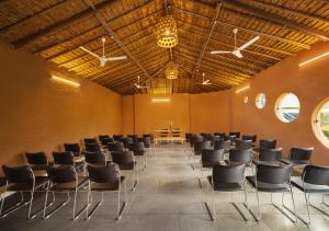 Konferenční prostory v ubytování juSTa Lazy Haven Corbett, Uttarakhand