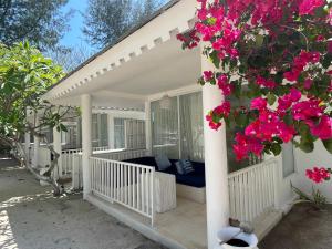 Balkón nebo terasa v ubytování Seri Resort Gili Meno - Adults Only