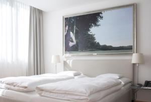 Postelja oz. postelje v sobi nastanitve Schlossberghotel