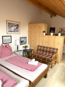 Posezení v ubytování Appartement Aldea