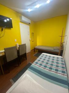 Cama o camas de una habitación en Pousada Vale Verde