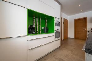 Kuchyň nebo kuchyňský kout v ubytování Ferienwohnung Hinterlehen