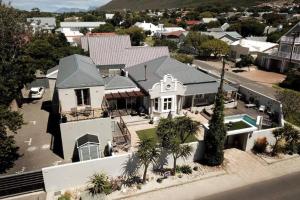 an aerial view of a house at Onrus Beach House in Hermanus