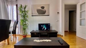 Telewizja i/lub zestaw kina domowego w obiekcie Deyanira Suite, Aeropuerto, IFEMA
