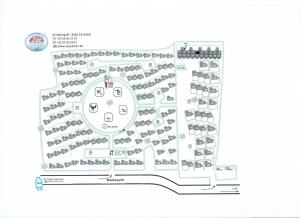 a site plan for a music venue at Genieten aan zee in De Haan in De Haan +30 photos