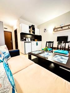 Kuchyň nebo kuchyňský kout v ubytování Apartment Nani -Sunny beach