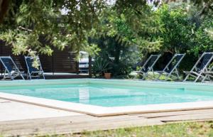 Kolam renang di atau dekat dengan Casa Gelsomino POOL&SEAVIEW