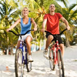 Montar en bicicleta en Hotel Apartaments Solecito Bacalar - Free Bikes & Paddle o alrededores