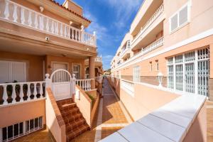 a view of the balcony of a building at Sailor Rest en Costa Sol in Costa Del Silencio
