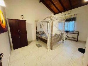 Postel nebo postele na pokoji v ubytování Su Yu villa
