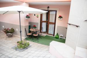 Zahrada ubytování B&B Flower House