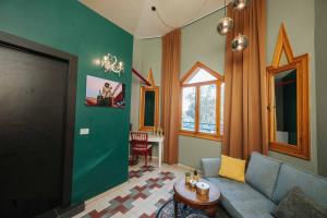Posezení v ubytování INTA Hotel