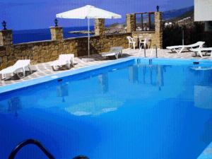 Bazén v ubytování Yiannis Ηotel nebo v jeho okolí
