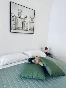 Katil atau katil-katil dalam bilik di Casa Scribano