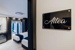 Ein Bett oder Betten in einem Zimmer der Unterkunft HOSTAL LUXURY NIT I DIA