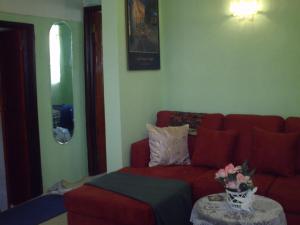 Posezení v ubytování LeMarida Suites