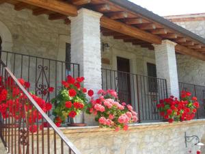 Balkón nebo terasa v ubytování Agriturismo Borgo San Martino
