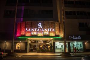a santasanta big christmas store at night at Hotel Santa Anita a Balderrama Hotel Collection in Los Mochis