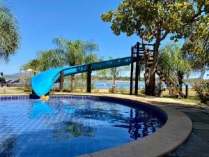 Swimmingpoolen hos eller tæt på Águas do Manso Hotel E Marina